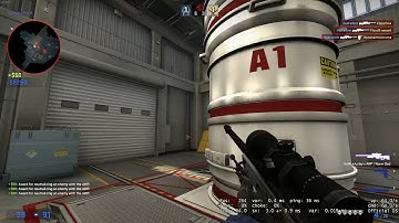 CSGo: 1v4 Awp Clutch - Nuke