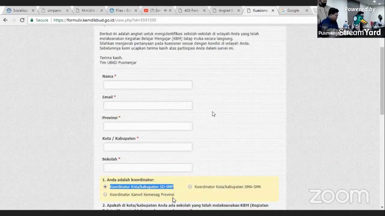 Simulasi Skala Besar Ubkd Pusat Youtube