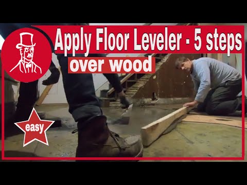 Video: Kan ik een zelfnivellerende vloer maken op een houten vloer?