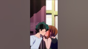 📹 Midoriya x Uraraka KISS Scene: My Hero academia 4x1 #ship #kiss #izukumidoriya #uraraka #mha