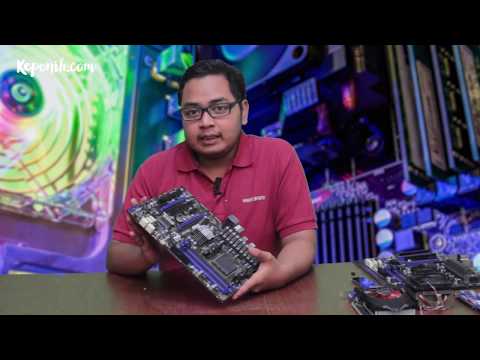 Mengenal komponen-komponen dalam Motherboard Komputer beserta penjelasan fungsinya