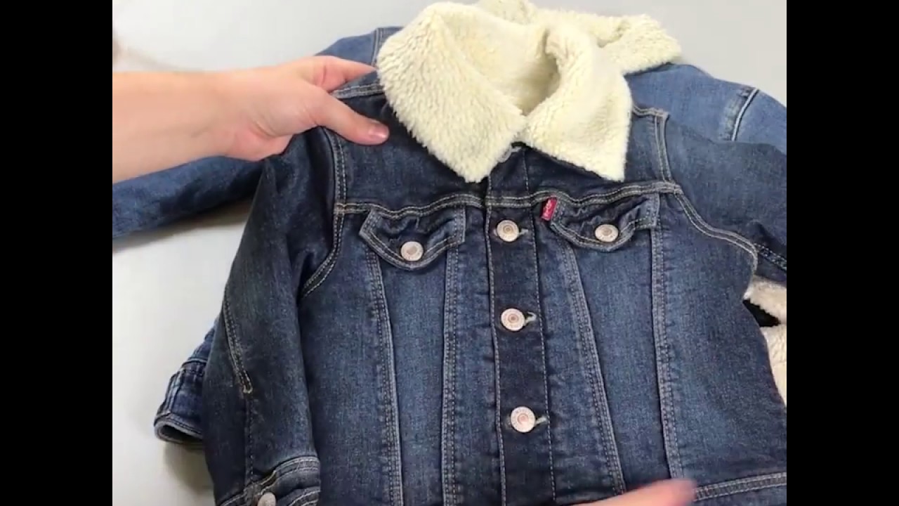 tommy hilfiger sherpa trucker jacket