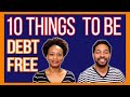 10 Things That Helped Us become Debt Free | How to live debt free
