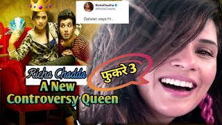 FUKREY 3  - Richa Chadha ka master plan | richa tweet about Galawan | TRF