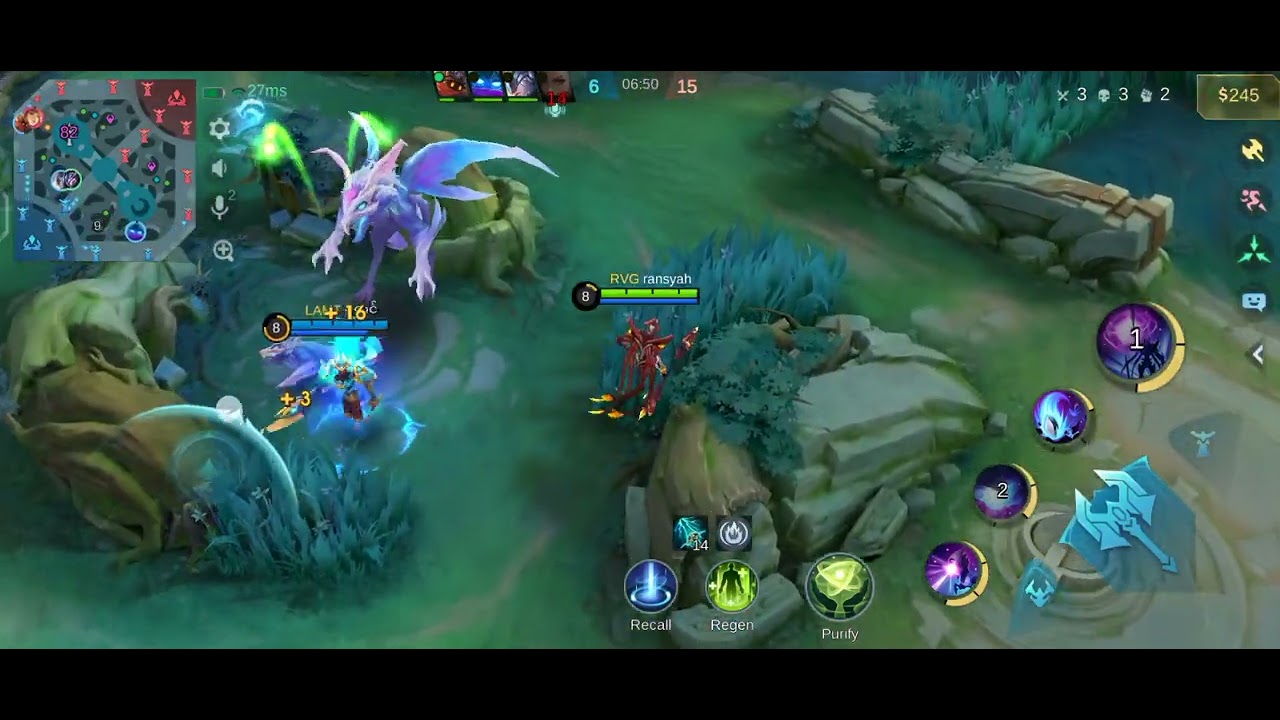 Mobile Legends Ranked Gameplay 27 Agustus 2024, Zhask MLBB