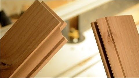 Constructing a Raised Panel Cabinet Door