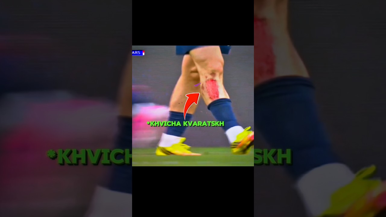 Kvaratskhelia respect Dembele in chapions ligue final🤩🔥📈#kvaratskhelia #football #viralvideo