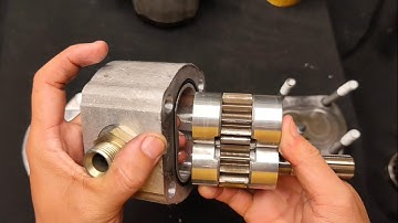 Nguyên lý hoạt động bơm thủy lực quay phải và cách đổi chiều quay