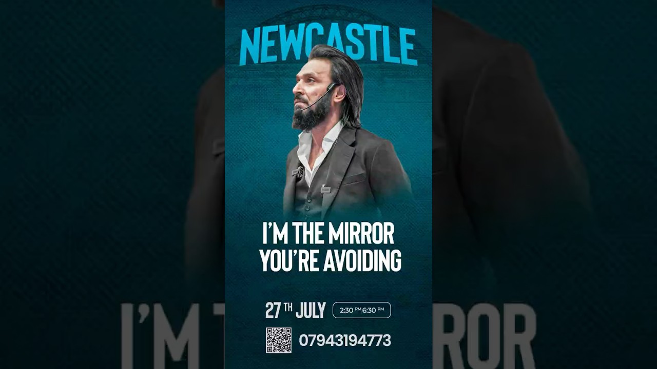 Im the mirror you’re avoiding Sahil Adeem in Newcastle | 27th July 2025 | 