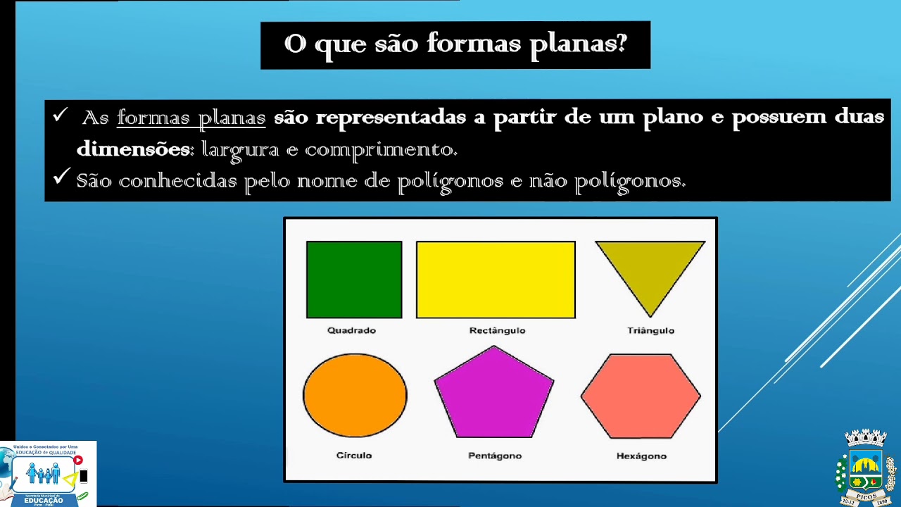 Matemática 5º ano - Aula 19 Figuras geométricas planas - YouTube