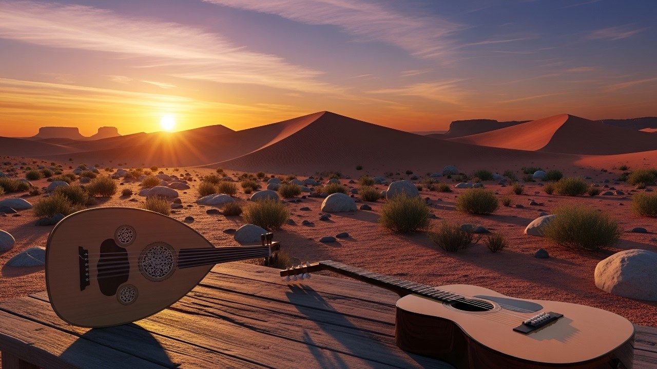 Relaxing Arabic Background Music 🌙 Tranquil Middle Eastern Melodies for Deep Meditation