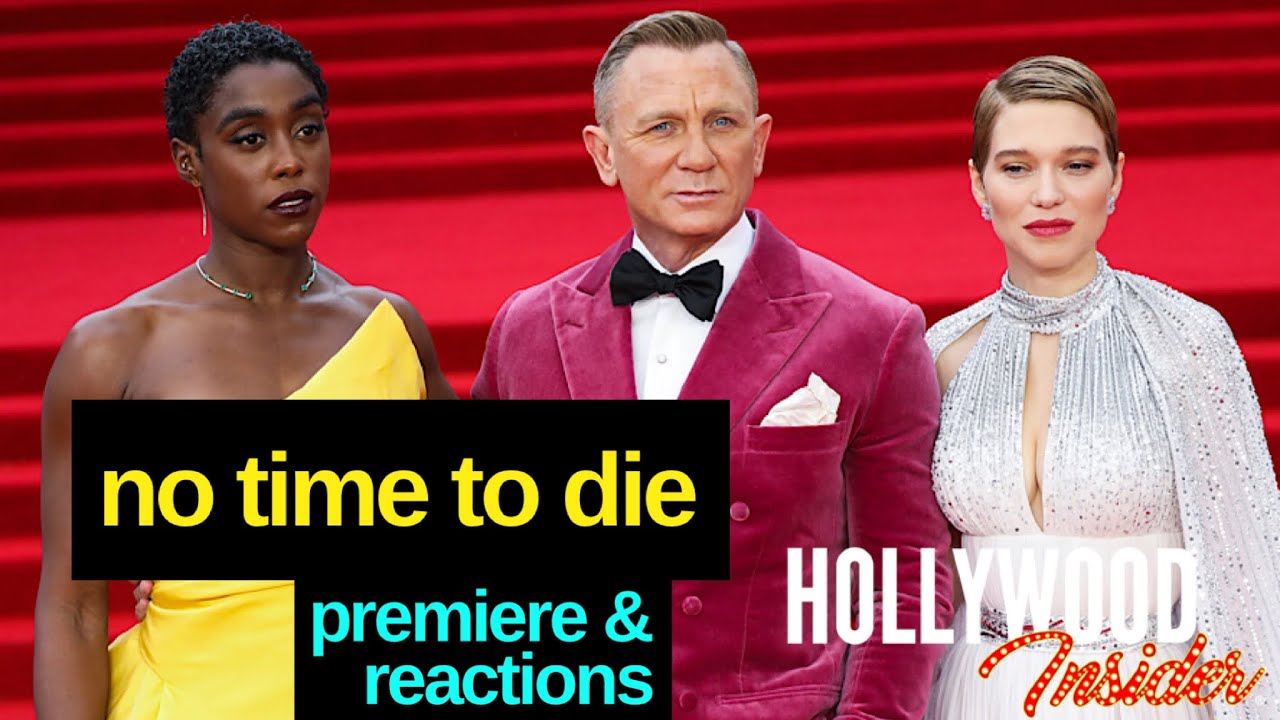 'No Time to Die' Royal Premiere & Reactions - Daniel Craig, Rami Malek, Léa Seydoux & More