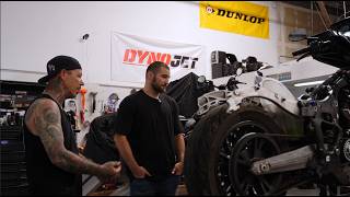 Forever Rad pays a visit to UFC Champ Sean Strickland to take his new Indian Chieftain to the top