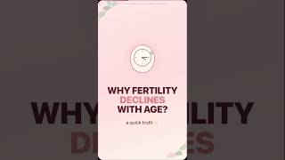 Why fertility drops with age ?👶⏳ #fertility #pregnancy #shorts