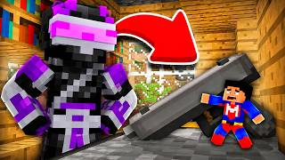 Me hice DIMINUTO para descubrir el SECRETO de mi AMIGO en Minecraft