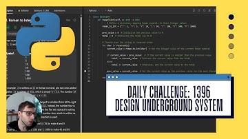 Leetcode Daily Challenge: 1396. Design Underground System in Python