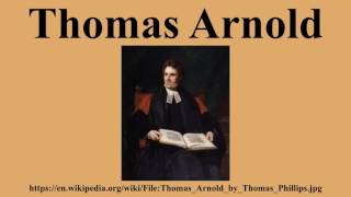Thomas Arnold