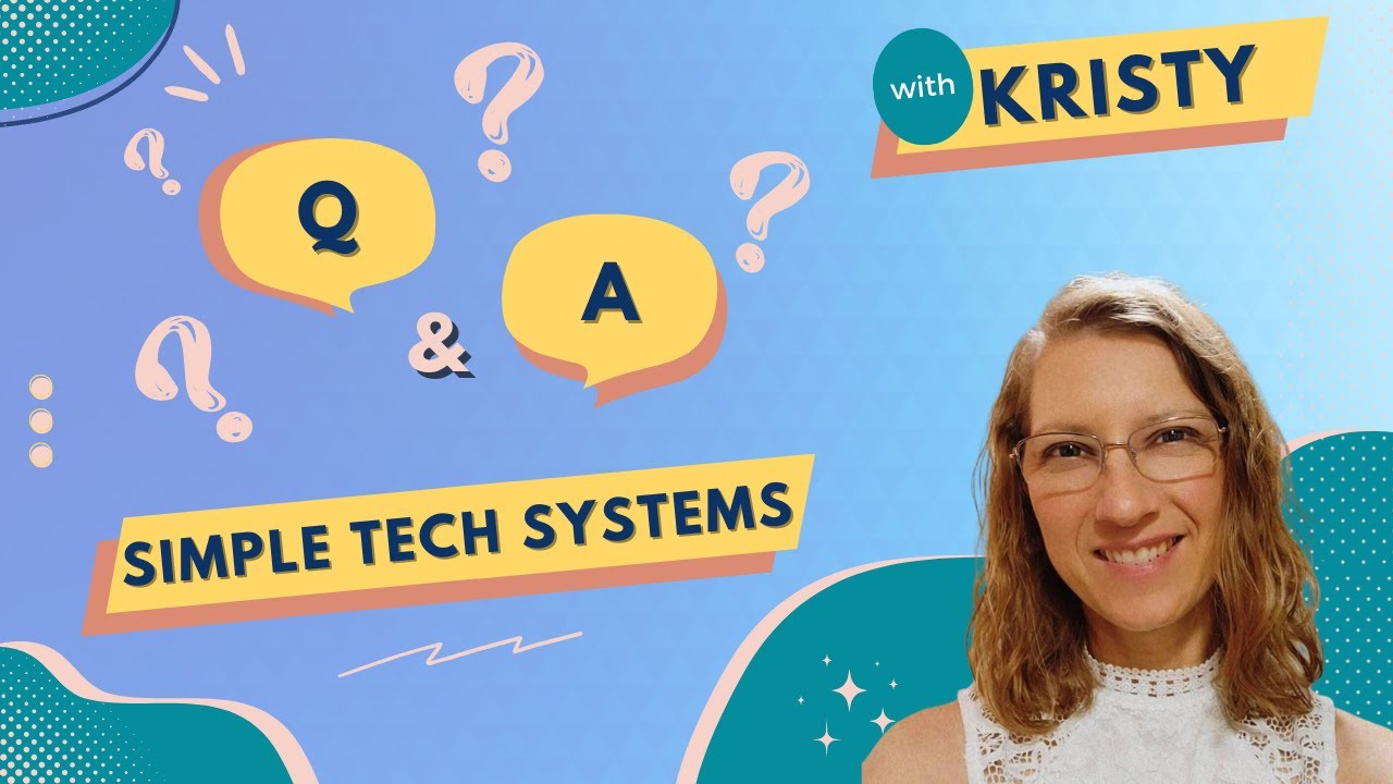 Simple tech-powered Systems for your online teaching and coaching business!