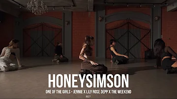 ONE OF THE GIRLS - JENNIE x LILY ROSE DEPP x THE WEEKEND | HONEYSIMSON (CHOREOGRAPHY)