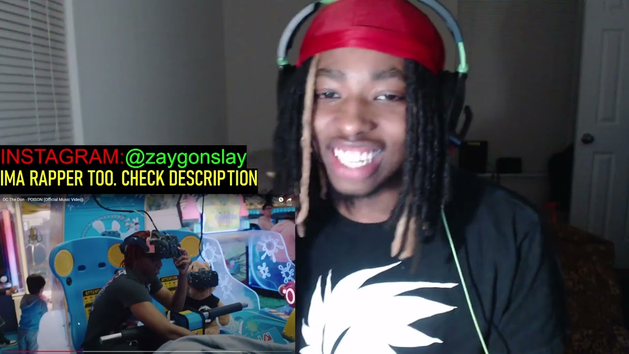RAPPER REACTS: DC The Don - POISON (Official Music Video)