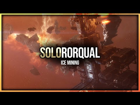 Eve Online - Solo Rorqual Ice Mining 2022