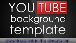 NEW 2013 YouTube Background Template NEW 2013 YouTube Background Template