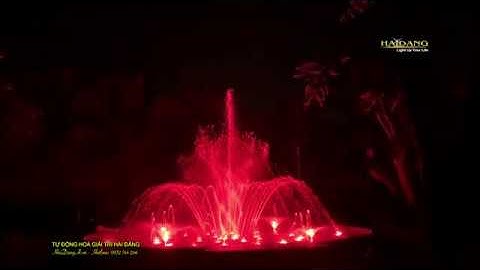 Nhạc nước sân vườn biệt thự Hồng Trung Thành phố Cần Thơ. Mẹ Yêu Ơi. Gia Khiêm