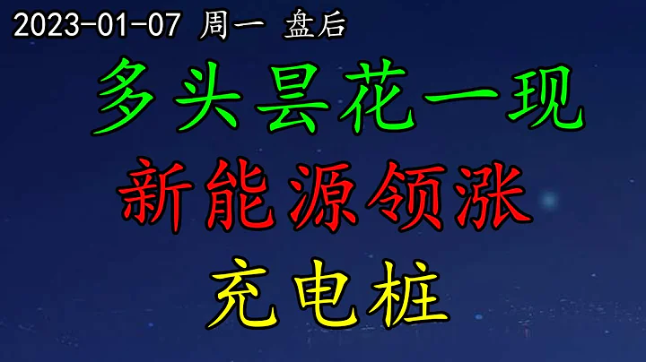 美股多头昙花一现？新能源领涨，需注意什么？美股盘后分析。2023年1月9日星期一 - 天天要闻