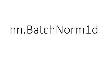 nn.BatchNorm1d in PyTorch (mistake pointed in description)