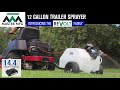 12 Gallon Revolt Trailer Broadcast Sprayer (SL6-46-012Q-RM)