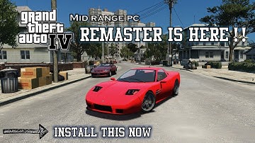 The Best GTA IV Remastered Experience for Mid-Range PCs