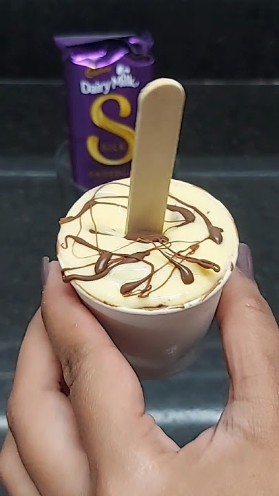 DAIRYMILK ICECREAM 🧊😋#shorts #youtubeshorts #viralshort #icecream #chocolate #dairymilk