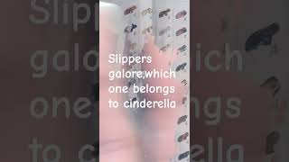 slippers which one belongs to cinderella will her foster sisters hack ( computer)  their feet in it