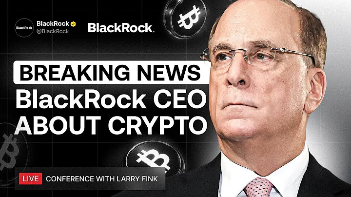 LIVE: BlackRock CEO Announces Major Crypto Move! This Speech Will Reshape the Crypto Industry!