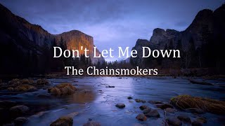 The Chainsmokers - Don't Let Me Down_ Lyrics