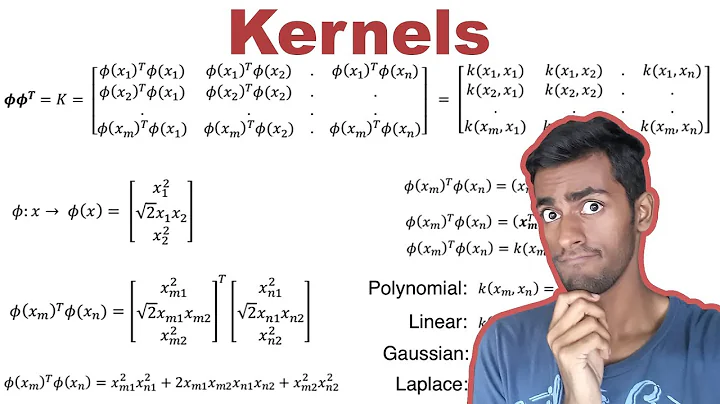 The Kernel Trick - THE MATH YOU SHOULD KNOW!
