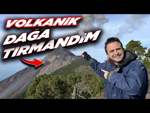 Dünyanın En Aktif Yanardağına Tırmandım - Neredeyse Donuyorduk (Guatemala)