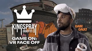 THIS is What a Graffiti Artist Made in VR | Kingspray Graffiti VR | Game On: VR Face Off! screenshot 1