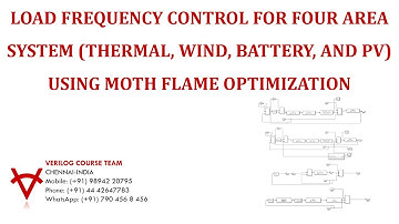 LOAD FREQUENCY CONTROL-FOUR AREA SYSTEM (THERMAL, WIND, BATTERY, & PV) USING MOTH FLAME OPTIMIZATION