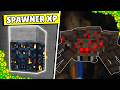 GRANJA de ARAÑAS con SPAWNER para XP FÁCIL en Minecraft Bedrock 26.0
