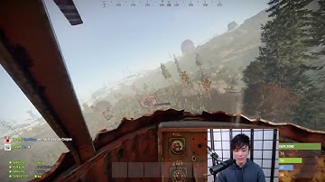 Sykkuno Creates Graveyard In Rust With J10 Squad - OTV & Friends Rust Server
