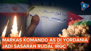 Detik-detik Rudal Iran Meluncur ke Yordania