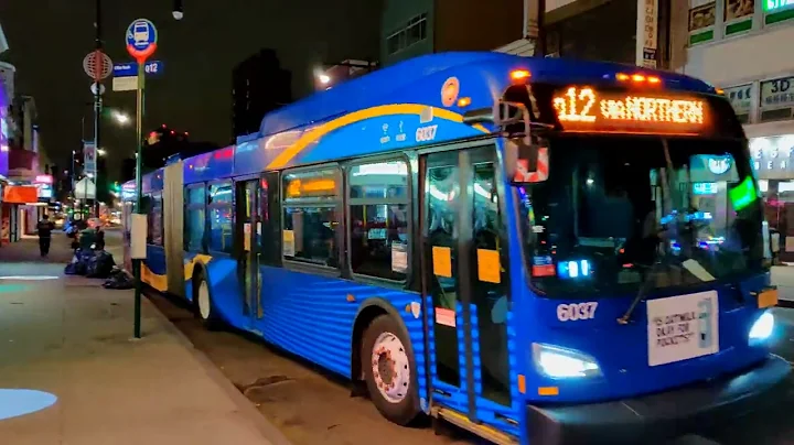 NYCT Bus: 2017 New Flyer XD60 6037 on the Q12 at Roosevelt Avenue & Union Street