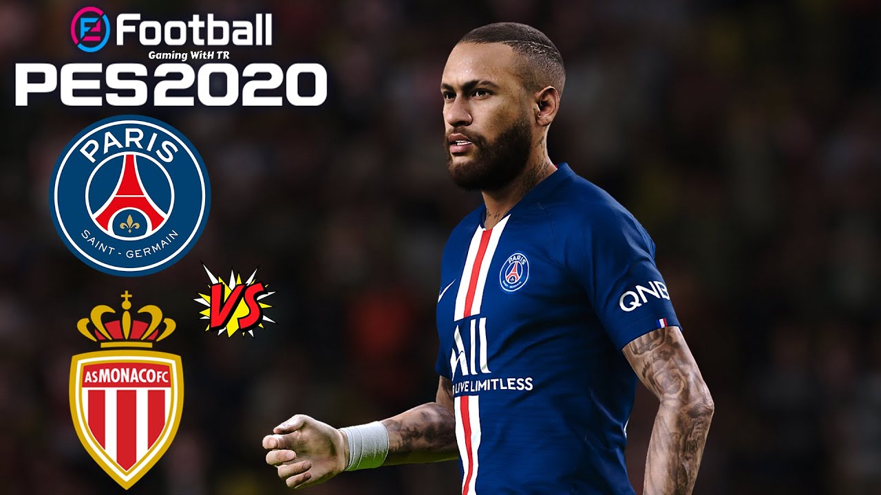 PES 2020 | PSG VS MONACO 2020 | LIGUE 1 FHD GAMEPLAY