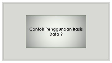 Basis Data