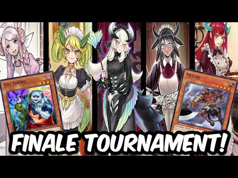 Yu-Gi-Oh! Finale Tournament! Dragon Maids Vs Zombies!