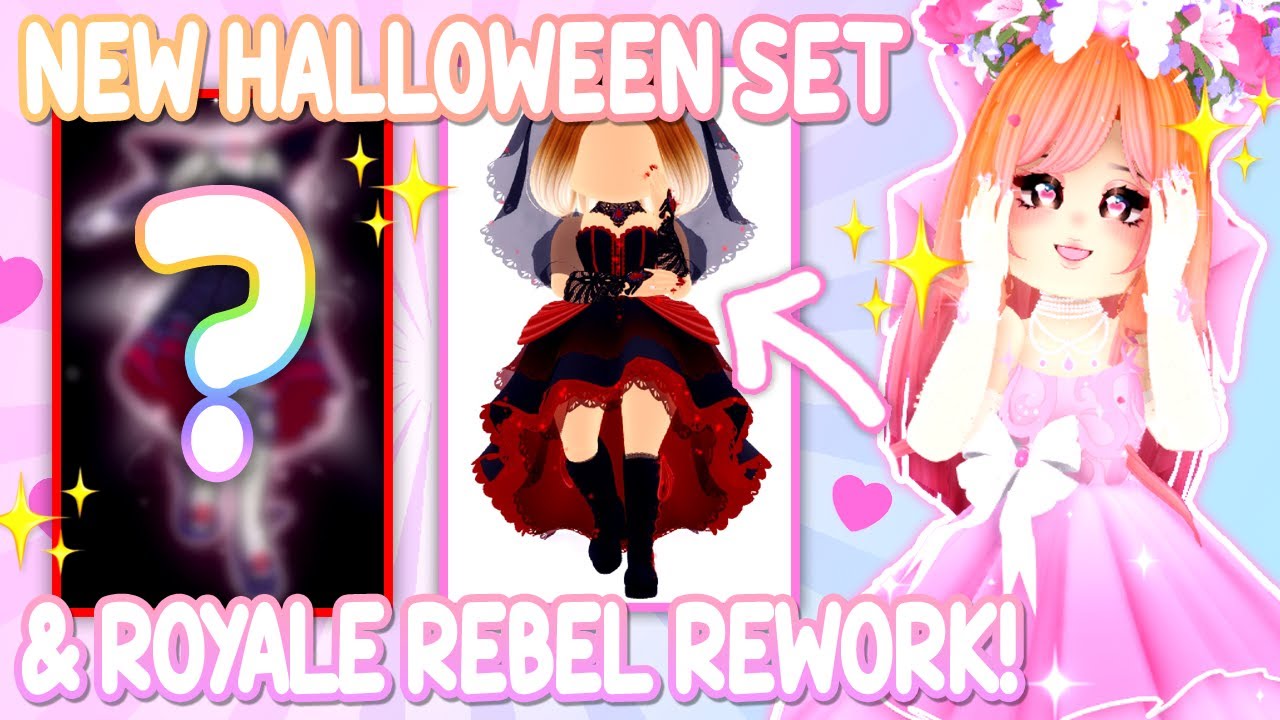 👻CONFIRMED ROYAL REBEL SET REWORK & NEW BAT MO SET!? 👑 Royale High Tea ...