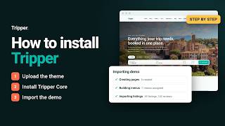Tripper Wordpress Theme: Installation & Demo Import Guide