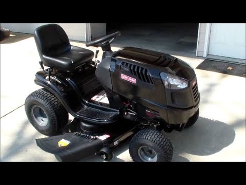 Brand New Craftsman Riding Mower Review and Test Drive "Please Read