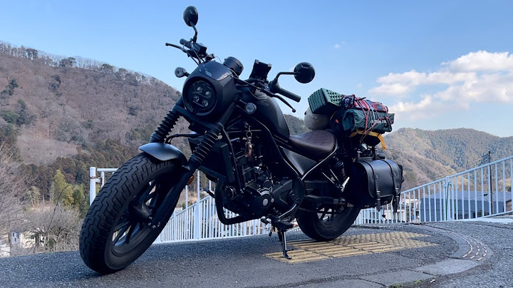 Camping with a motorcycle [Orocamp△]
